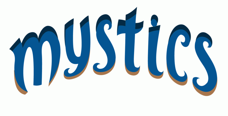 Washington Mystics 1998-2010 Wordmark Logo iron on heat transfer